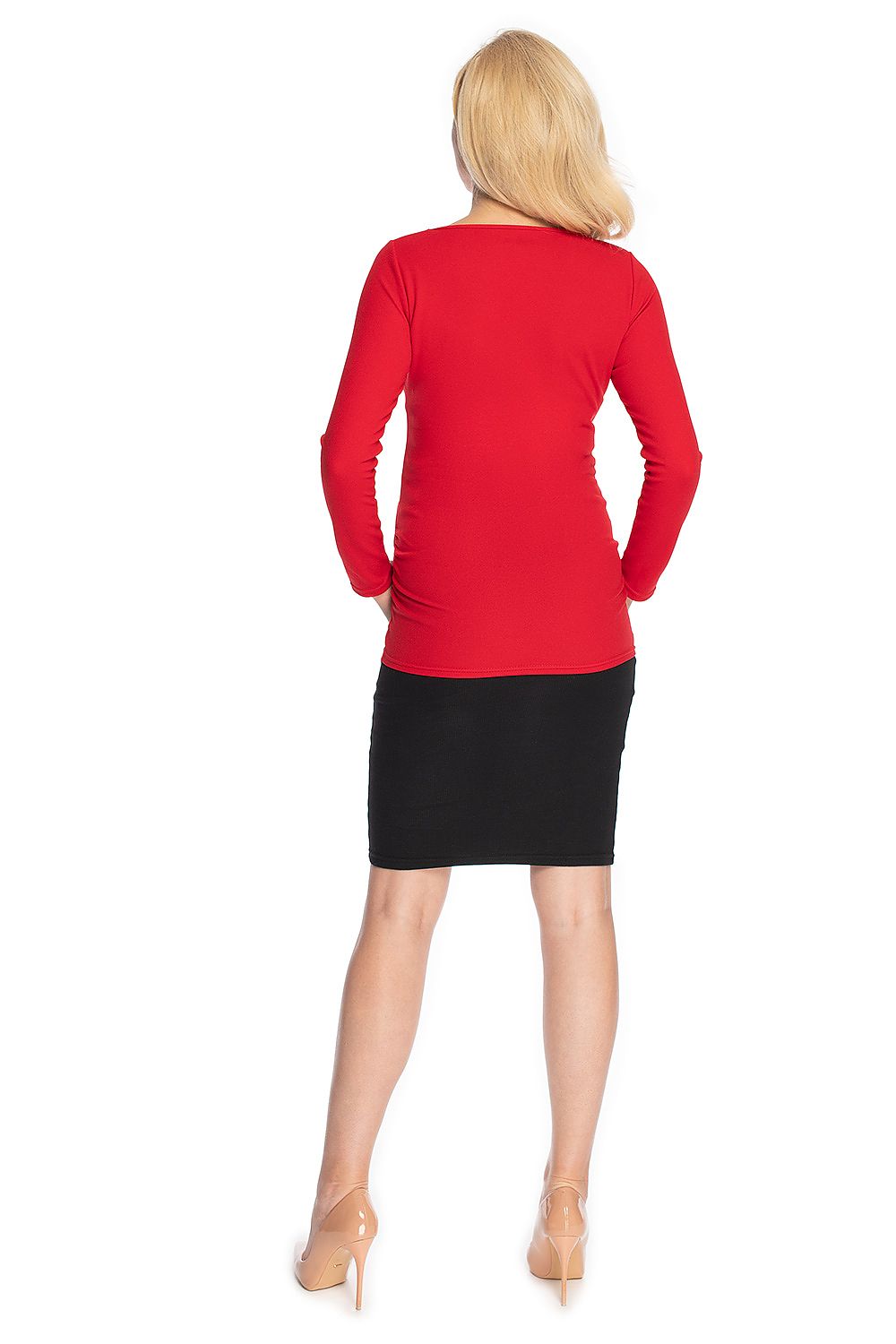 Zwangerschapsblouse model 147519 PeeKaBoo